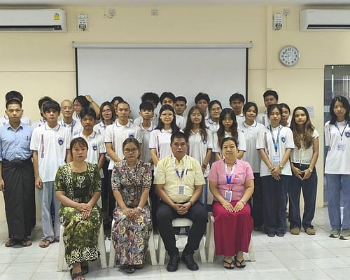 Industrial Training –Technological University (Hmawbi) Students at Proven Technology Industry Co., Ltd.